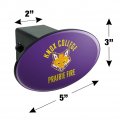 Knox College Prairie Fire Logo Oval Tow Hitch Cover Trailer Plug Insert 2