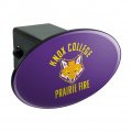 Knox College Prairie Fire Logo Oval Tow Hitch Cover Trailer Plug Insert 2