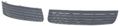 Sherman Replacement Part For Chevrolet Cobalt-pontiac G5 Front Passenger Side Bumper Grille Partslink Number Gm1036109 