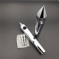Hongk- Chrome 1 25mm Hole Diameter Spike Billet Handelbar Riser 8 Rise 11 Overall Height Compatible With Suzuki Intruder