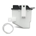 Auto Dynasty Fo1288123 Factory Style Car Windshield Washer Reservoir Tank Cap Fluid Pump For Ford F150 Heritage 98-04 White 
