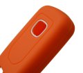Orange Silicone Remote Key Fob Cover Case Protector For Honda Civic Accord Pilot Cr-v 5 Buttons Ridgeline Passport 