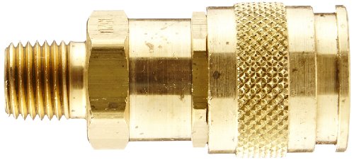 Coilhose Pneumatics 152u 4-inch Body Size Coilflow Automatic Universal Coupler 1 Npt Male