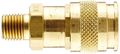 Coilhose Pneumatics 152u 4-inch Body Size Coilflow Automatic Universal Coupler 1 Npt Male