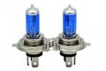 One Pair 55w Super White Xenon Gas Filled H4 High Low Beam Light Bulbs For 01 02 03 04 05 Honda Insight 95 96 97 98 99 00