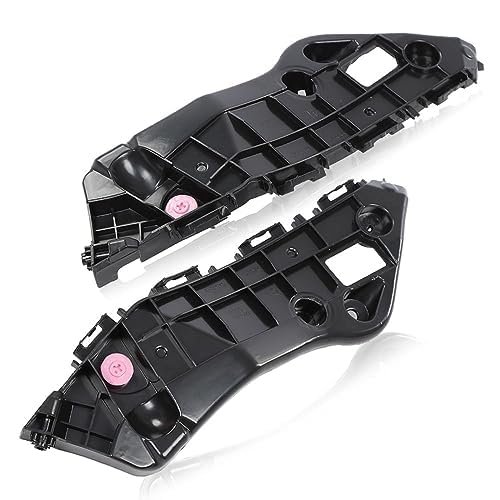 Front Bumper Support Spacer Retainer Brackets For Toyota Rav4 2013 2015 2 Piece Set Left And Right Side Black Part 525350r030