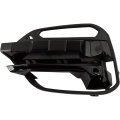 Front Driver Side Lower Bumper Cover Grille For Bmw X3 2018 2021 Abs Plastic With Park Assist Sensor Hole Gloss And Textured 