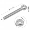Uxcell M6 X 40mm Machinery Shoulder Swing Lifting Eye Bolt 304 Stainless Steel Metric Thread 10pcs
