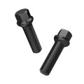 20pcs Extended Black Lug Bolts 14x1 5 45mm Shank Length Not Ball Radius Seat For Audi Tt A3 A4 S4 A5 S5 A6 S6 A7 B5 B6 B7 B8 