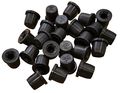 25 Pack Brake Bleeder Screw Caps Grease Zerk Fitting Cap Rubber Dust Cover