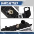 Dpi 2537 Factory Style 1-row Cooling Radiator With 5 8 Quick Disconnect Fittings Compatible Chevy Silverado Suburban Gmc Sierra