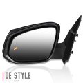 To1320350 Factory Style Driver Left Side Mirror Manual Folding Power Adjust Heated Glass Turn Signal Blind Spot Detection