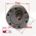 Pangyoo Pyouo-dc Motor Reduction Reversed 37gb-500 Geared Dc 12v 6v 3 5-500rpm Electric 12 Volt Speed Rpm 15rpm