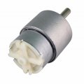 Pangyoo Pyouo-dc Motor Reduction Reversed 37gb-500 Geared Dc 12v 6v 3 5-500rpm Electric 12 Volt Speed Rpm 15rpm