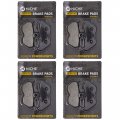 Niche Brake Pad For Set Bmw R100r R1100gs R1100r R1100s R850r R1200c 34117663764 Front Organic 4 Pack