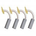 4pcs Carbon Brush Replacement Vacuum Cleaners Machinees Universal Brush Accessories For Cutting Machines 6 3x11x32mm 
