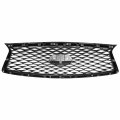 Non View Camera In1200137 Factory Style Front Bumper Grill Grille With Frame Assembly Compatible Infiniti Q50 2018-2020 Chrome