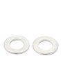 M5x10mmx0 5mm Stainless Steel Round Flat Washer For Bolt Screw 100pcs 