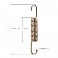 Uxcell 2pcs 13 5cm Length Motorcycle Main Bracket Kickstand Return Spring For Bm150