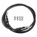 X Autohaux Brake Hose Motorcycle Hydraulic Line Oil Pipe With Spring Protection Fitting For Atv Motocross Racing Bike 200cm
