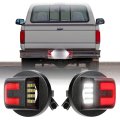 Usr 90-14 F150 Pickup License Plate Light A Led Rear Lamps Left Right Pair For 1990-2014 Ford F-150 Pick Up Truck All Models 