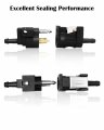 1 4 Inches 6mm Barb Female Fuel Line Quick Connector And Male With Most Portable Tank For Yamaha Outboard Motor