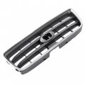 Kuafu Front Grill Compatible With 2003-2005 Subaru Forester 91121sa050 Su1200127 Upper Bumper Grille Painted Chrome Silvery