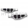 Httmt Mt216-048b Pa013x2 Chrome Flat Wing Footpeg Compatible With Passenger Victory All Hammer Front Or Rear Model