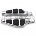 Httmt Mt216-048b Pa013x2 Chrome Flat Wing Footpeg Compatible With Passenger Victory All Hammer Front Or Rear Model