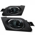 Replacement For Honda Civic Headlight Smoke Bumper Fog Light Lens Grille 7th Generation Es Em D17