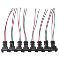 8pcs Fuel Injector Wire Harness Pigtail Connectors 2 Pin For Ford F150 F250 F350 Mustang Expedition Excursion Bronco E150 E250 