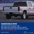 Amerilite Red Smoke Tint Replacement Brake Tail Lights Set For Chevy Silverado 2003-2006 Truck W Bulb And Harness