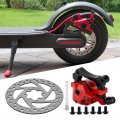 Brake Caliper Disc 140mm Kit 6a Hole Aluminum Alloy Wear Resistance For Electric Scooter