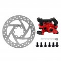 Brake Caliper Disc 140mm Kit 6a Hole Aluminum Alloy Wear Resistance For Electric Scooter