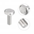 Uxcell T-slot Bolts 5pcs M6x20mm Slot Drop-in Stud Sliding 304 Stainless Steel Shape Screws For T Track
