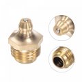 Uxcell Brass Straight Grease Fitting M14 X 1 5mm Thread Hydraulic Accessories 5pcs