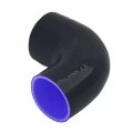45 Degree 4 Ply Silicone Elbow Hose Intake Intercooler Pipe Coupler T Clamps 3 76mm With 2