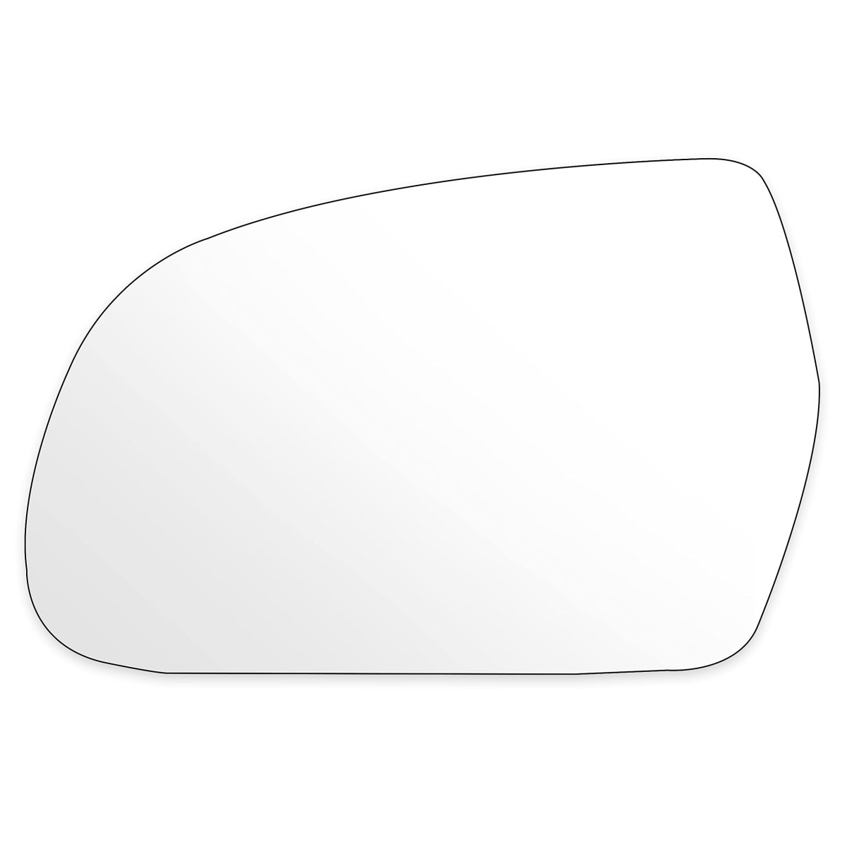Left Side Mirror Glass For 2010 2015 Audi A3 S3 A4 S4 A5 S5 Heated Chrome Flat Rm04155 16pd