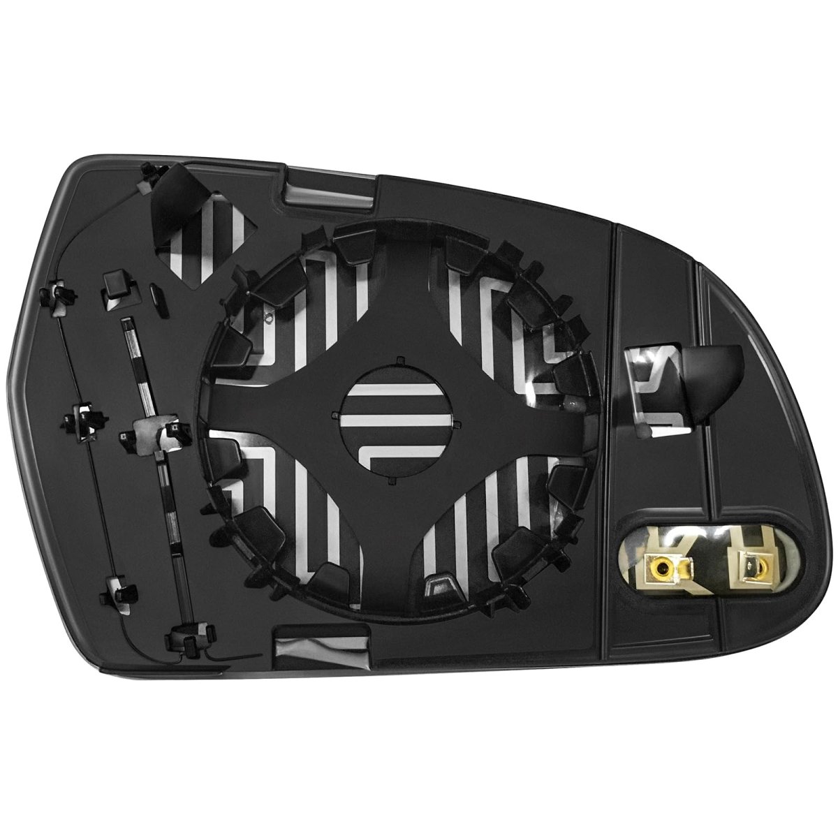 Left Side Mirror Glass For 2010 2015 Audi A3 S3 A4 S4 A5 S5 Heated Chrome Flat Rm04155 16pd
