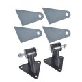 Pack Of 2 Engine Swap Weld-in Motor Mounts Replacement For Small And Big Block 91018040 