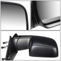 Auto Dynasty Fo1320337 Fo1321337 Pair Oe Style Manual Side View Door Mirror Compatible With Ford E150 E250 E350 08-09