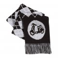 Scooter Hooligan Scarf Gray Argyle 