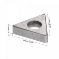 Uxcell Carbide Insert Seat Shim T16-s Turning Tool Thread Lathe Seats 5pcs