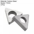 Uxcell Carbide Insert Seat Shim T16-s Turning Tool Thread Lathe Seats 5pcs