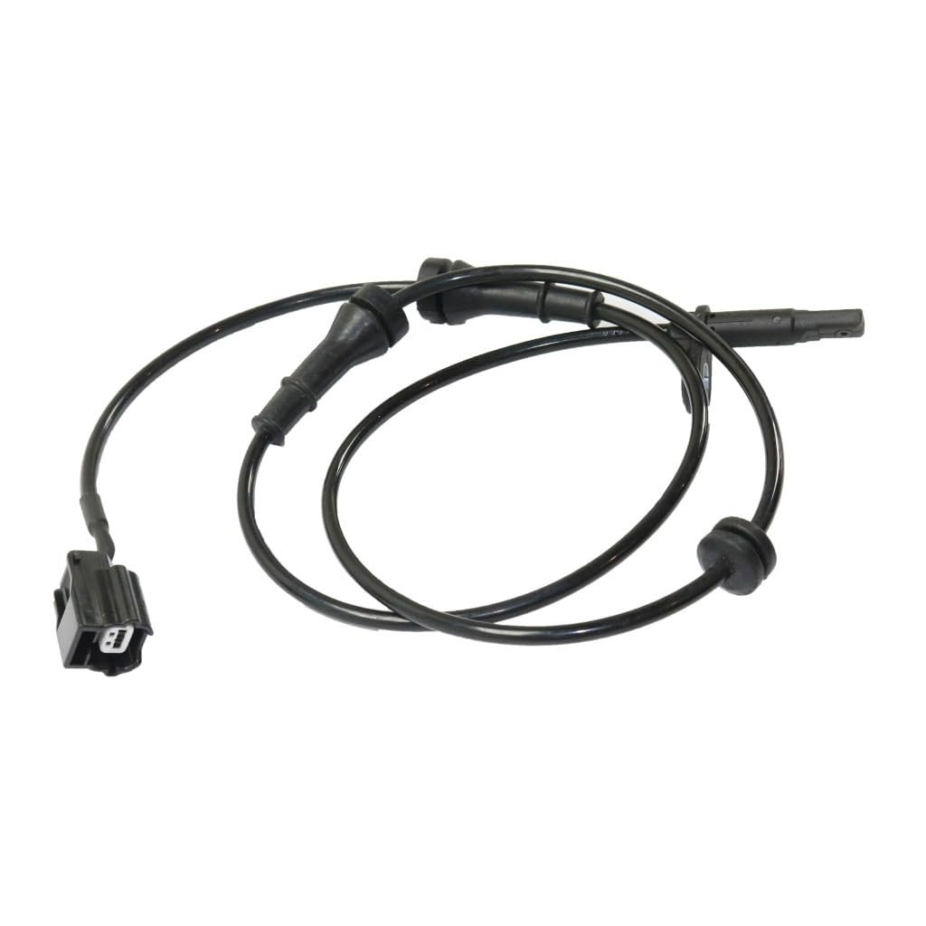 Abs Speed Sensors For Nissan Quest 2011 To 2017 Front Driver And Passenger Side Pair Male Connector Spindle Mounted Replacement