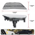 Mingrui Test 2pcs Amber Led Side Marker Light For Kia K5 2021 2022 2023 Indicator Turn Signal Lights Replace Oem Lamp Clear