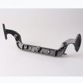Mallofusa Motorcycle Headlight Cowling Front Upper Fairing Stay Brackets Brace For Kawasaki Zx14r 2006-2011 Black