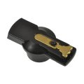 Ignition Distributor Rotor For Dodge Colt 1990 1991 Phenolic Black Brass Contact Terminal Bolt On Mounting Replacement Md611850 