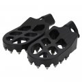 Nacore Motorcycle Foot Peg Pedal Rest Footpeg Compatible To Ttr110 Ttr110e 2011-2022 Dirt Bike Black