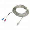 E Type 800 C Thermocouple Temperature Measurement Sensor 5 M 8 Mm Thread Screw 